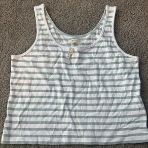 Cute madewell NWT 100% cotton striped tank